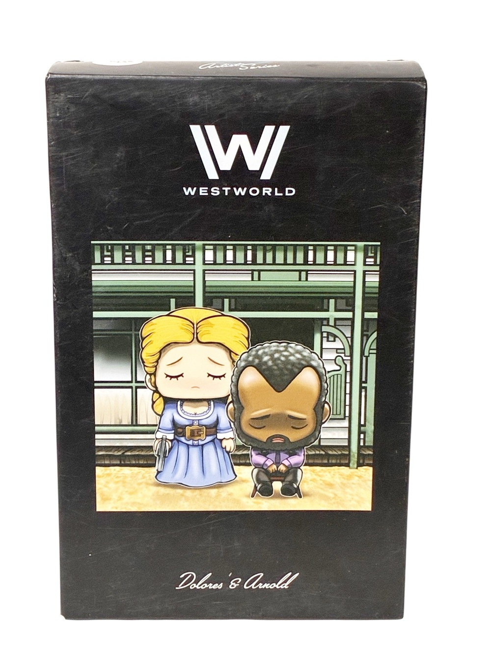 Loot Crate Westworld Dolores + Arnold Figurines Original Box sealed NEW